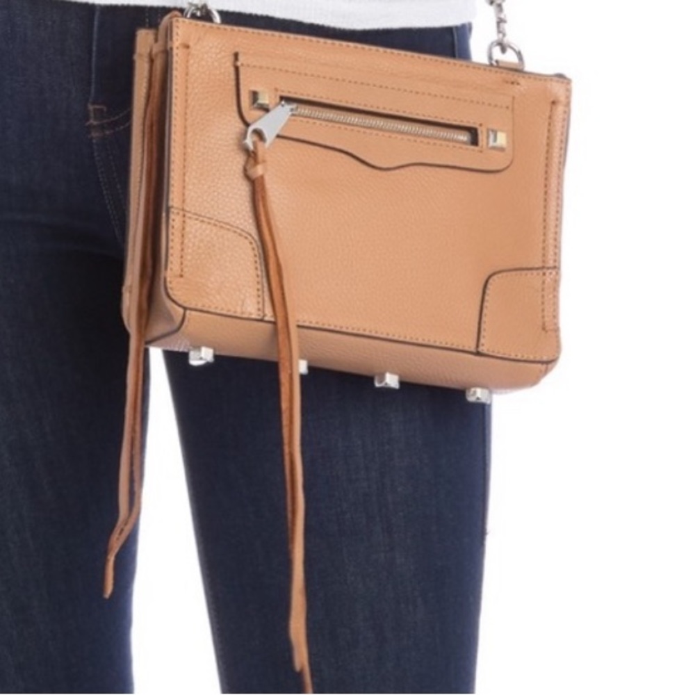Rebecca Minkoff Regan Leather Bag *STRAP NOT INCLUDED*